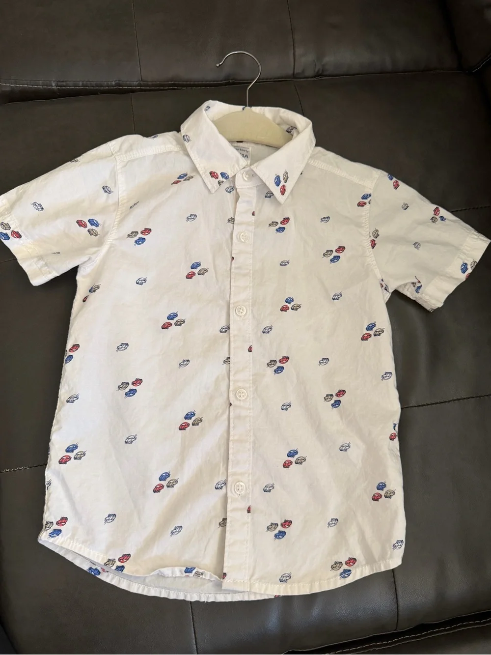 Carter’s Boys 4T Short Sleeve Button-Down Shirt